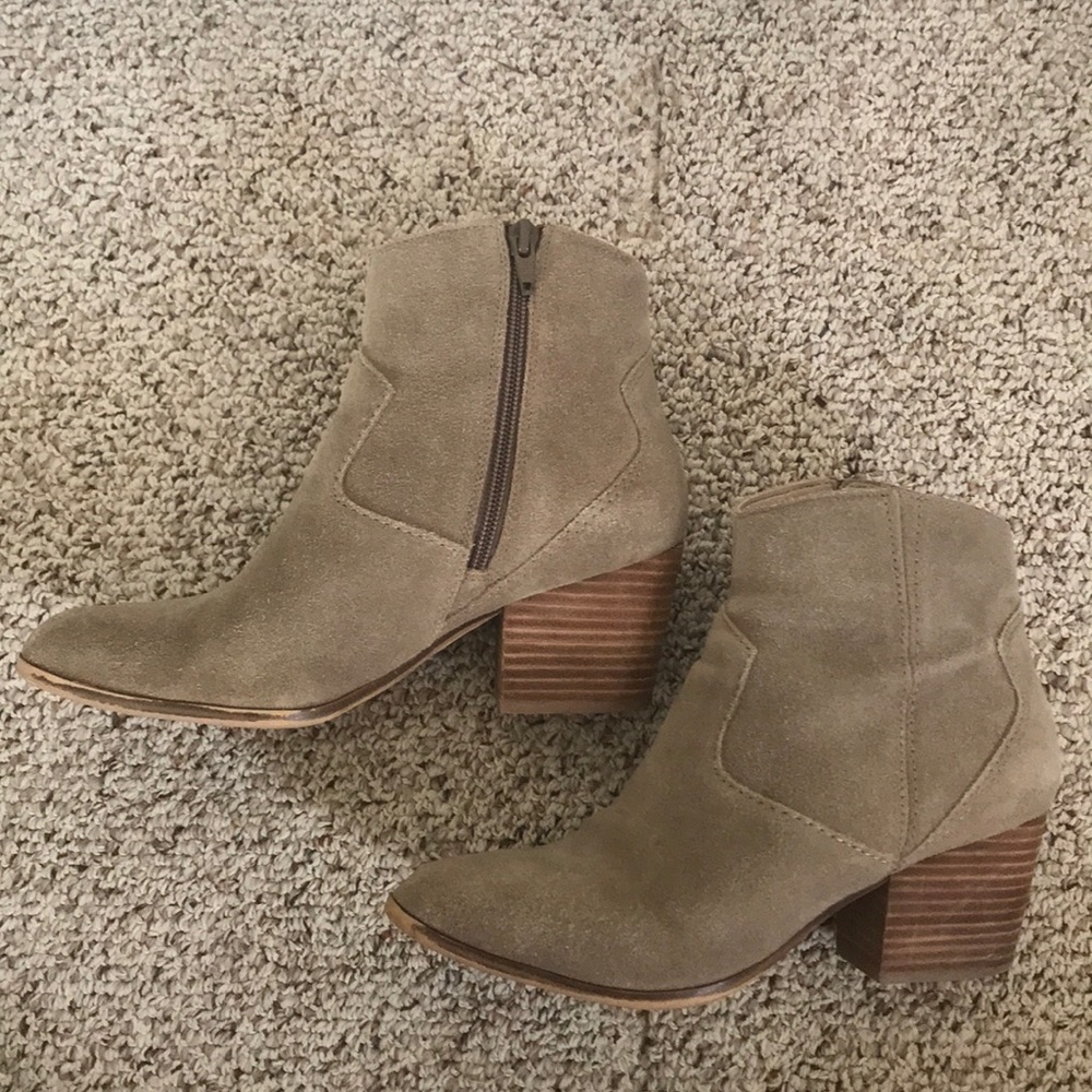 Tan Booties